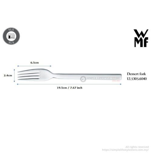 Dessert Fork Size