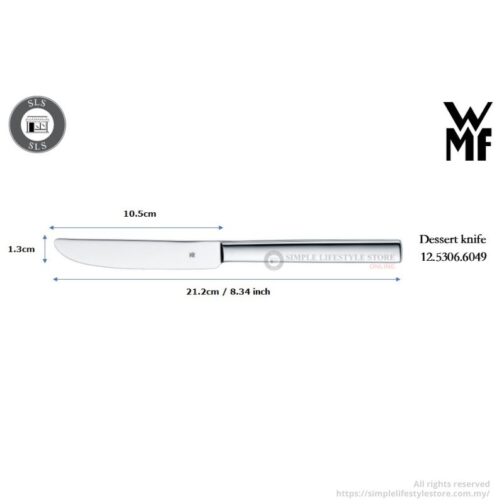 Dessert Knife Size